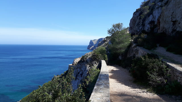 Befestigter Wanderweg